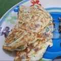 Akanksha Pulkit का कुकस्नैप जब उन्होंने चीज़ ऑमलेट (Cheese Omelette Recipe In Hindi) बनाया था।