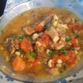 El cooksnap de Caro Perillo cuando hizo Locro de lujo.