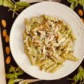 Arvinder kaur का कुकस्नैप जब उन्होंने पेस्टो पास्ता (Pesto pasta recipe) बनाया था।