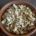 El cooksnap de Javier Avila Daza cuando hizo Oyakodon (arroz con pollo y huevos).