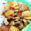 El cooksnap de Eduardo Natareno cuando hizo Cerdo con piña y Salsa agridulce.