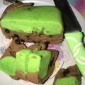 Cooksnap dari Donna 'yosephine' Siahaan untuk resep Bolu Pandan Coklat Kukus No Mixer