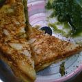 Pari का कुकस्नैप जब उन्होंने आलू टोस्ट (Aloo toast recipe in hindi) बनाया था।