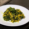 Soumini Bhattacherjee's cooksnap of when they made Shepu bhaji.