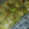 El cooksnap de Lola cuando hizo Rollitos de Calabacín rellenos de Salmón ahumado.
