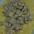 El cooksnap de Matías cuando hizo Risotto de pollo con azafrán.