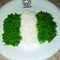 Umbreen Musa's cooksnap of when they made Nigerian Rice.