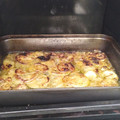 El cooksnap de David Limoso cuando hizo Calabacín al horno con ajo y limón.