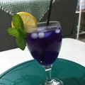 Cooksnap dari Ria Imoku untuk resep Es teh lemon kembang telang