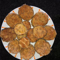 El cooksnap de Malagueña salerosa cuando hizo Rodajas de berenjena rebozadas.