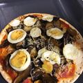 El cooksnap de Vanessa Muñoz Pineda cuando hizo Pizza de setas con fajitas.