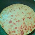 Sushma Sachin Sharma's cooksnap of when they made Sattu or Roasted Gram Flour Rotis.