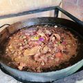 El cooksnap de Roxana Civallero cuando hizo Bondiola con cerveza negra al disco.