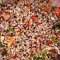 Cooksnap από Andreas Moukas στη συνταγή Μαυρομάτικα σαλάτα με ψητές πιπεριές