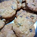 El cooksnap de Marili Martinez cuando hizo Galletitas de avena, miel, frutos secos y pasas de uva.