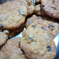 El cooksnap de Marili Martinez cuando hizo Galletitas de avena, miel, frutos secos y pasas de uva.