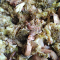 El cooksnap de Eva Rubio cuando hizo Brócoli y champiñones salteados con soja.
