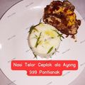 Cooksnap dari Irma Athna untuk resep Nasi Telor Ceplok ala Ayong 999 Pontianak