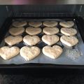 El cooksnap de lujan cuando hizo Galletitas Sin Tacc.