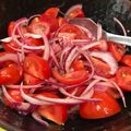 x's cooksnap of when they made Tomato Salad.
