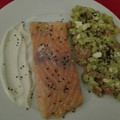 El cooksnap de Xavi Roig cuando hizo Ensalada libanesa de aguacate.