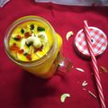 Sonika Gupta का कुकस्नैप जब उन्होंने मैंगो शेक (mango shake recipe in Hindi) बनाया था।