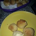 El cooksnap de Silvia Vera cuando hizo Bombas de papa con queso.