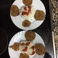 El cooksnap de Javi y Emily cuando hizo Berenjenas crujientes al horno {receta vegana y baja en calorías}.