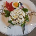 El cooksnap de Mónica Glz cuando hizo Ensalada de aguacate con clara de huevo.