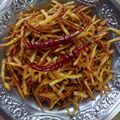 Runta Dutta's cooksnap of when they made ঝুরি আলুভাজা (jhuri aloo bhaja recipe in bengali).