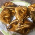 El cooksnap de Karla Maliqueo Rico cuando hizo Dobladitas Chilenas.