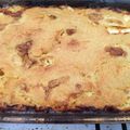 El cooksnap de Edith Beccari Casielles cuando hizo Sopa paraguaya (torta de queso salada sin gluten).
