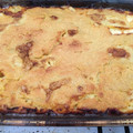 El cooksnap de Edith Beccari Casielles cuando hizo Sopa paraguaya (torta de queso salada sin gluten).