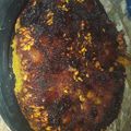 El cooksnap de Sil cuando hizo Tarta de manzana/pera invertida saludable.