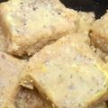 Bina Samir Telivala's cooksnap of when they made Mohanthal.