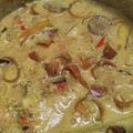 Cooksnap Zuraidah Abu Bakar semasa beliau membuat Lemak Cili Api Jantung Pisang.
