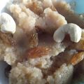 Pooja Maheshwari का कुकस्नैप जब उन्होंने सूजी हलवा (Suji halwa recipe in Hindi) बनाया था।