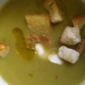 Cooksnap krysia cichon z czasów, kiedy przygotował Krem ze szparagów z tostowanymi płatkami migdałowymi.