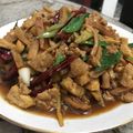 Cooksnap dari sufony lie untuk resep Tumis tahu & cumi kering (ge cha sio jiao) Taiwan food