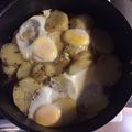 El cooksnap de Emanuel Mastronardi cuando hizo Bifes a la Criolla.