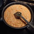 El cooksnap de juantxo cuando hizo Spaghetti con salsa de calabaza.