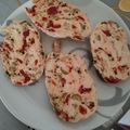 El cooksnap de Purificación García cuando hizo Roti de pollo relleno de bacon y queso.