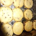 El cooksnap de Gimena Ferreira cuando hizo Cookies veganas con chispas de chocolate (🌱).