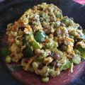 El cooksnap de Francisco Alfaro cuando hizo Revuelto vegano multiproteico 💦😋😊💜.