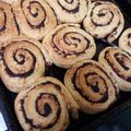 El cooksnap de Ruben Soria cuando hizo Rolls de canela o crema pastelera.