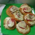 El cooksnap de Lupi ta cuando hizo Pizzetitas de calabaza.