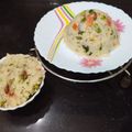 Aruna Thapar's cooksnap of when they made Samba rava upma.