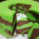 Cooksnap dari Iin Rodearni untuk resep Pandan Choco Chiffon Cake