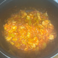 El cooksnap de Lur cuando hizo Pollo en pisto al Jerez.