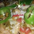 صورة من طبخات بنت الشام منى Madona ، شاركها بعد تجربة وصفة مكرونة بالصلصة ومكعبات الدجاج